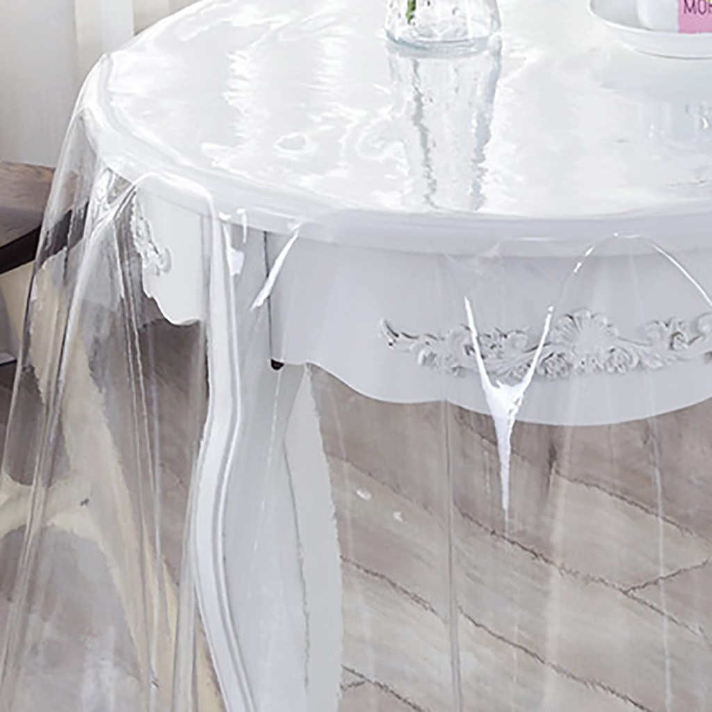 NAPPE CRISTAL RONDE TRANSPARENTE