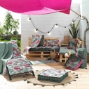 Tapis coton (80 centimetre) Beauty Jungle Multicolore