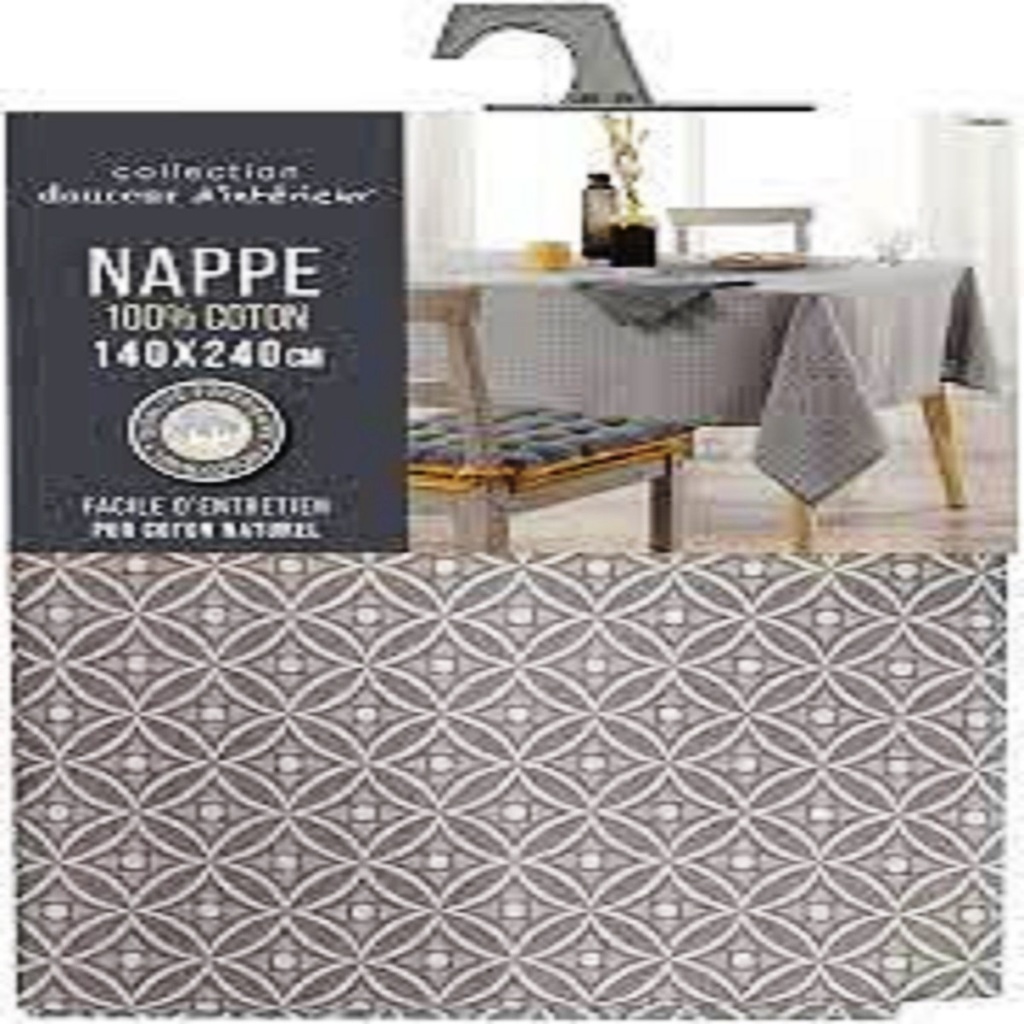 NAPPE RECTANGULAIRE 140X240 DECIA