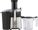 Moulinex Centrifugeuse Easy Fruit Appareil Extracteur de Jus Fruits ou Légumes 2 Vitesses Capacité 2L 800W Métal