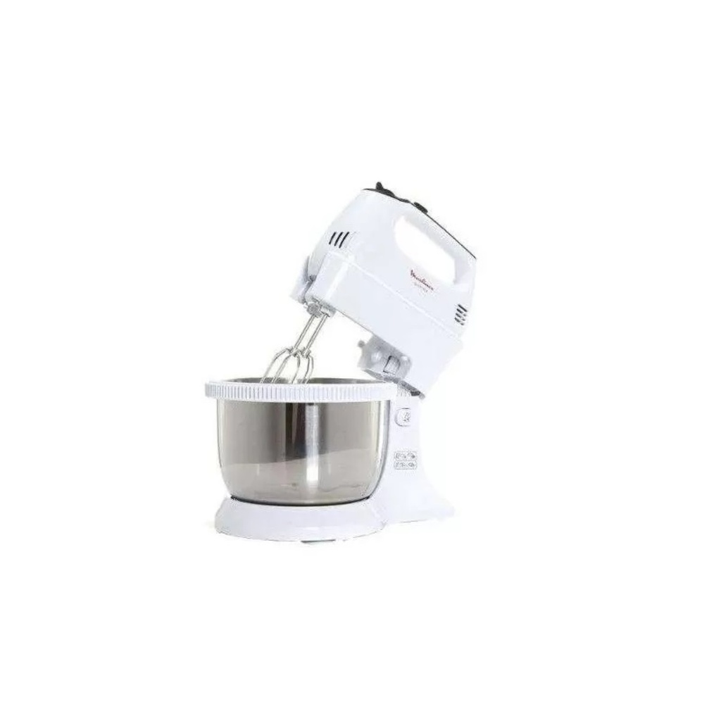 MOULINEX BATTEUR BLANC AVEC BOL 3.5 L 300W
