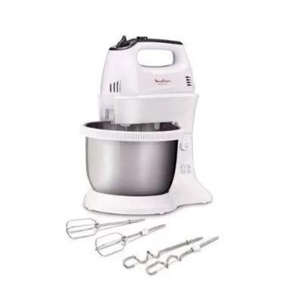 MOULINEX BATTEUR BLANC AVEC BOL 3.5 L 300W