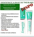 PATE DENTRIFRICE AU THE BLANC