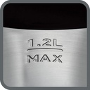 TEFAL Bouilloire INOX COMPACT 1.2L Bouilloire électrique Bouilloire sans fil Bouilloire inox