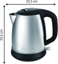 MOULINEX BOUILLOIRE SUBITO RINOX NOIR 1.7 L 2200W