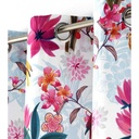 RIDEAUX A ŒILLETS 140X260 EXOTIC PARADISE BLANC