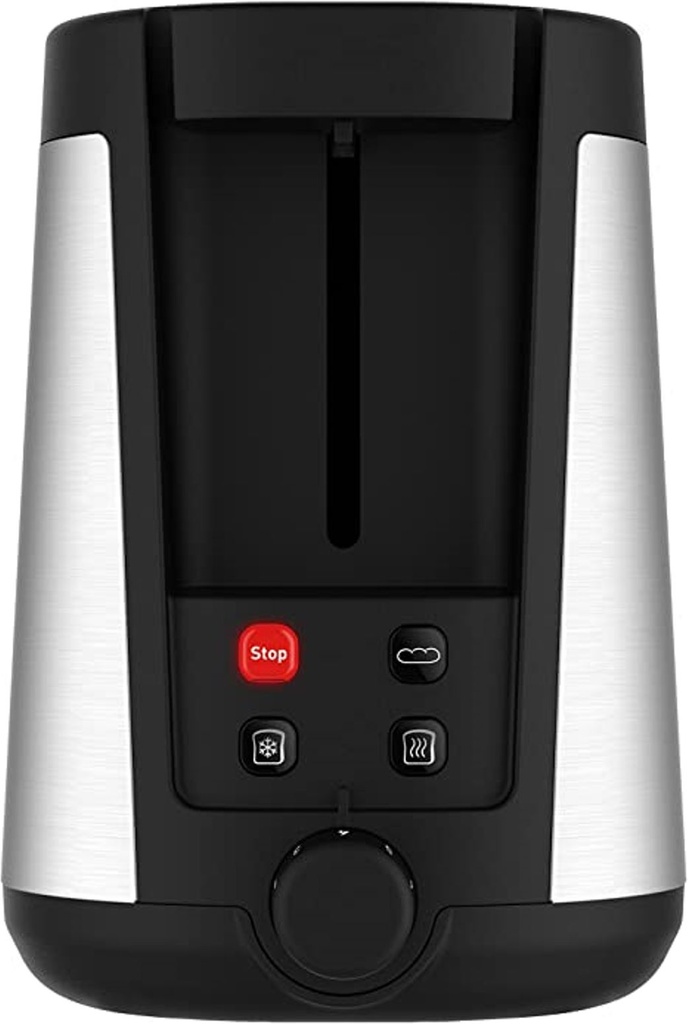 TEFAL GRILLE PAIN LONGUE FENTE INOXIDABLE/NOIR-1000W
