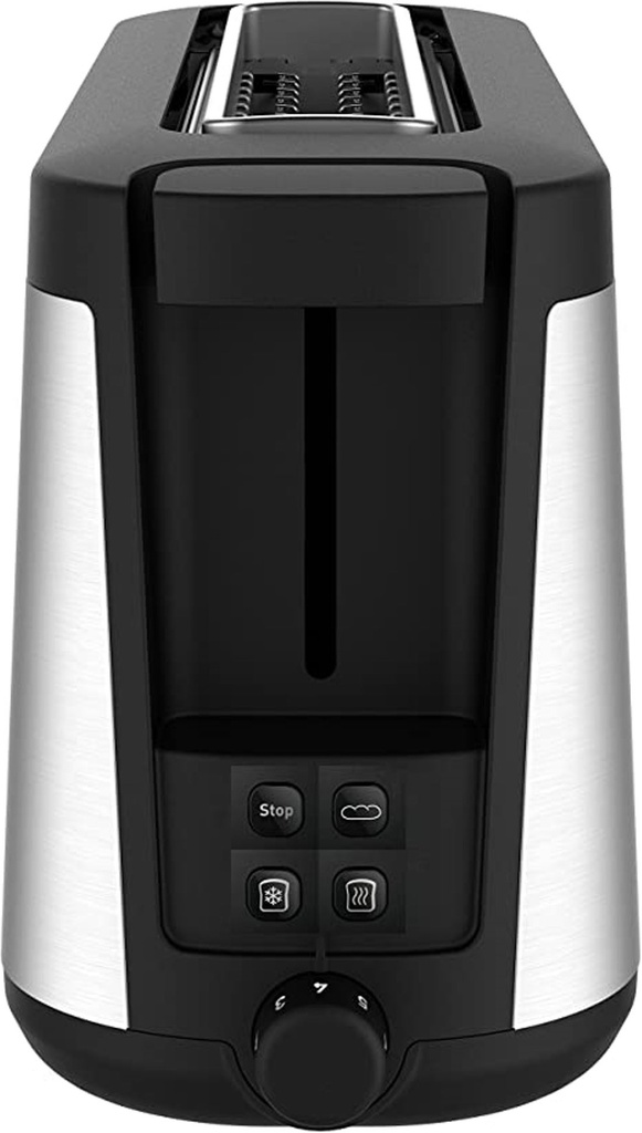 TEFAL GRILLE PAIN LONGUE FENTE INOXIDABLE/NOIR-1000W