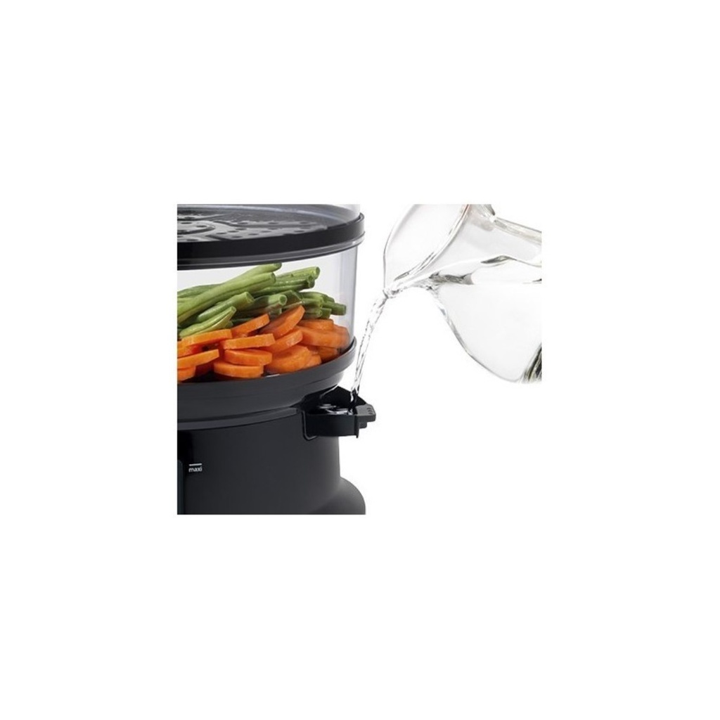 TEFAL CUISEUR A VAPEUR PLASTIC NOIR X2