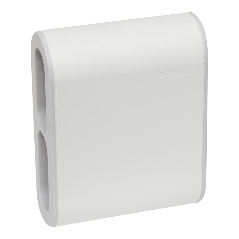 FICHE MULTIPLE STD 4X2P 6A B/GRIS 49400 LE