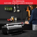 Tefal Optigrill+ XL Grill viande, Cuisson automatique, 9 programmes, Contrôle température, Mode manuel et décongélation, Surface de cuisson XL