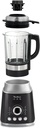 Moulinex Blender Chauffant Ultrablend Cook Mixeur Électrique Bol Verre Capacité 2L Soupe Coulis Compote Lait