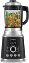 Moulinex Blender Chauffant Ultrablend Cook Mixeur Électrique Bol Verre Capacité 2L Soupe Coulis Compote Lait