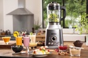 Moulinex Blender Chauffant Ultrablend Cook Mixeur Électrique Bol Verre Capacité 2L Soupe Coulis Compote Lait