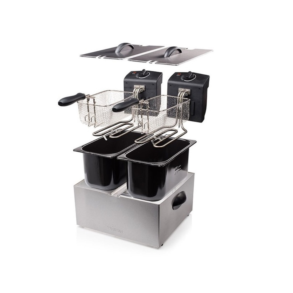TRISTAR FRITEUSE ELECTRIQUE ACIER INOXIDABLE 2L
