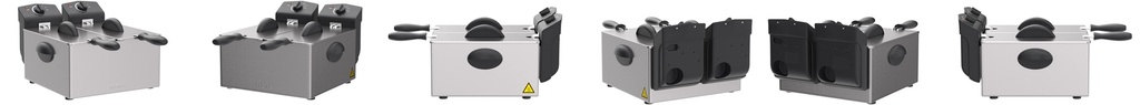 TRISTAR FRITEUSE ELECTRIQUE ACIER INOXIDABLE 2L