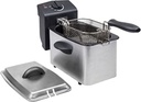 TRISTAR FRITEUSE ELECTRIQUE ACIER INOXIDABLE 2L