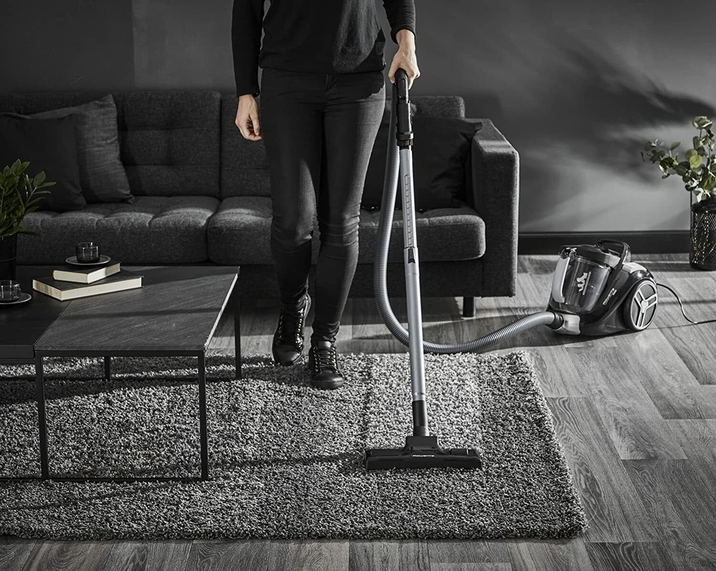 Rowenta Swift Power Cyclonic Aspirateur Sans Sac Compact Capacité 2,5 L Brosse Parquet