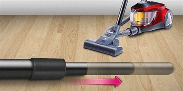 Aspirateur sans sac, 1,5 litre de capacité du bac à poussières, 2000W