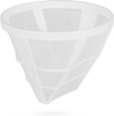 Cafetière électrique Tristar - Volume : 1,25 litre, 12 Tasses - Système anti-goutte - Verseuse en verre - Blanc