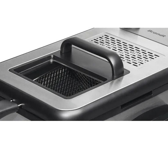 BRANDT FRITEUSE ACIER INOXIDABLE 2200W