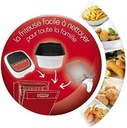 Moulinex Friteuse 2,2L Capacité 1,5 kg frites 1800 W Thermostat ajustable Ouverture automatique Nettoyage Facile Cuve anti-adhésive amovible