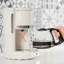 MOULINEX CAFETIERE 10-15 Tasses 1,25 Litres SOLEIL IVOIRE PROGRAMM