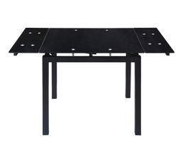 BABETTE 2 TABLE+2 ALL NOIR