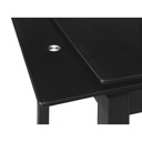 BABETTE 2 TABLE+2 ALL NOIR