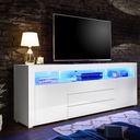 LIVING BLANC ET MARRON
