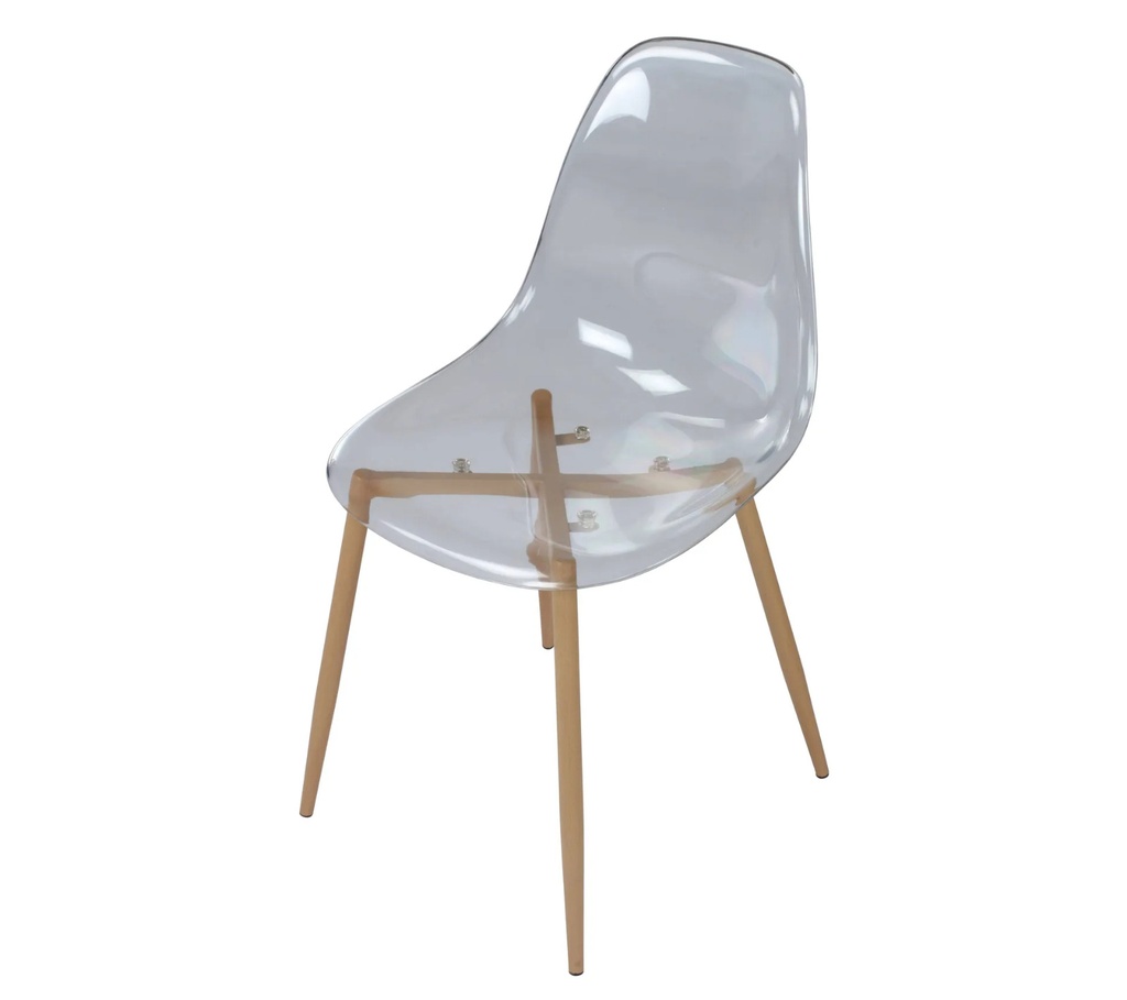 LYNETTE CHAISE TRANSPARENTE