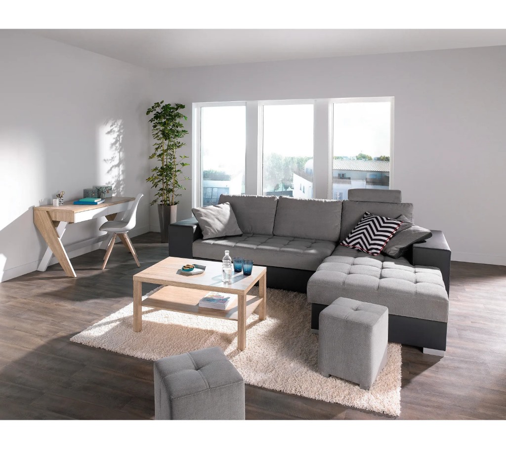 NEXT 3 TABLE BASSE RECTANGLE  CHENE SONOMA