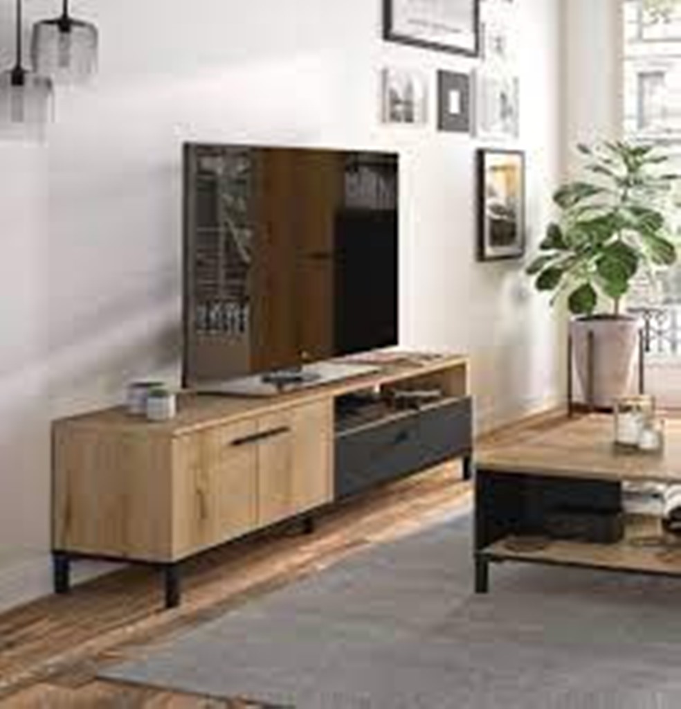 TRUST BANC TV 2 PORTES 1 TIROIR
