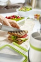 Tefal - Masterseal to go - Boîte Sandwich à Compartiments - 0.85 L - Vert