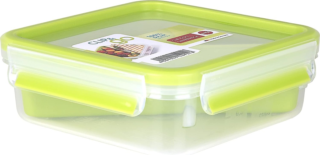 Tefal - Masterseal to go - Boîte Sandwich à Compartiments - 0.85 L - Vert