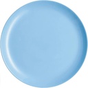 ASSIETTE PLAT DIWALI LIGHT BLUE 20 CM
