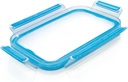 Tefal Masterseal fresh food Container, Rectangle, 1.6 Liter, Blue / Clear