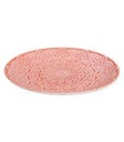 ASSIETTE PLATE MANDALA ROUGE 27CM
