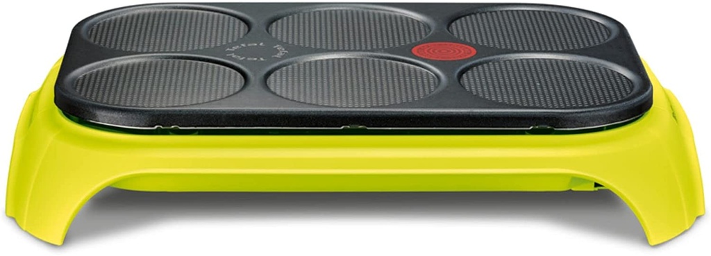 Tefal Crêpière électrique, 1000 W, Surface antiadhésive, Fonction Thermospot, Crêpes, Pancakes, Fabriqué en France