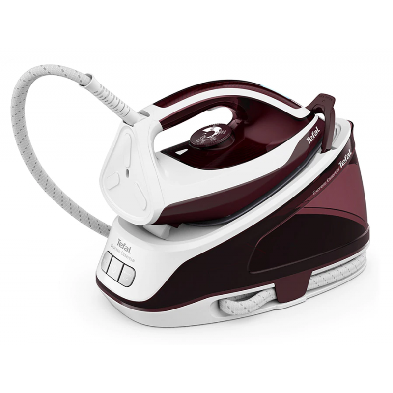Tefal Générateur Vapeur Fer Express Essential, 2200W, Blanc/Mauve