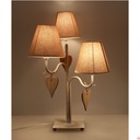 LAMPE DE TABLE METAL 3 TETES