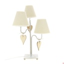 LAMPE DE TABLE METAL 3 TETES