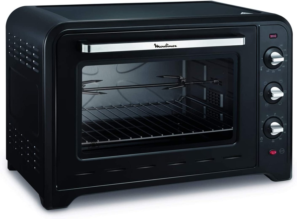 MOULINEX FOUR INOX à convection électrique, 60 Litres, 7 Programmes.