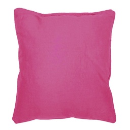Coussin Passepoil Uni Panama Lilas 40 X 40 Cm