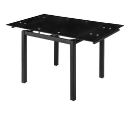 [20165] BABETTE 2 TABLE+2 ALL NOIR