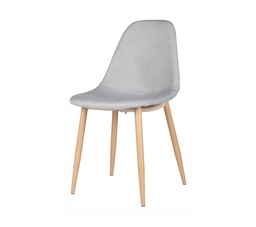 [25248] LYNETTE 2 CHAISES GRISES