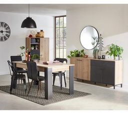 MAROCCO NOIR TAPIS 160X 230 CM