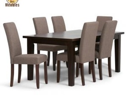 [32616] PARSON TABLE A MANGER EN BOIS 6 CHAISES