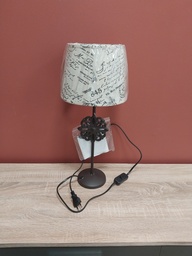 [26624] LAMPE  DE TABLE METAL