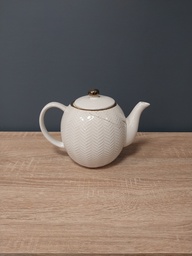 [18315] THÉIÈRE 1100ML GRES 2ASS
